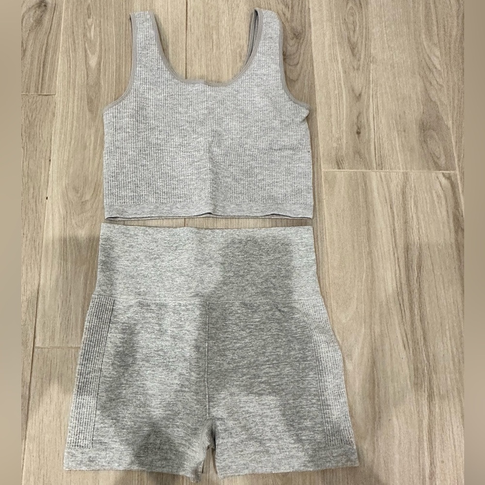 Forever 21 Grey workout set